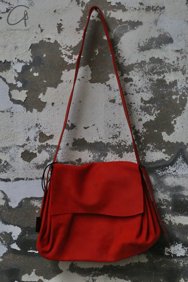 m.a+ Foldable Bag Series Artisan Italy MA-B7226 VOP1,2-CHILI RED-F Small B7226 VOP1.2 CHILI RED PM207